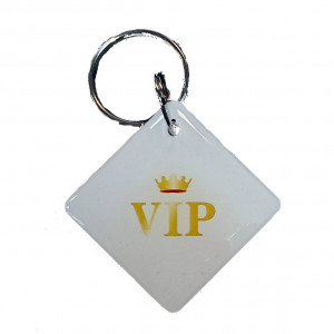 Заготовка ключа для домофона RFID мини-карта 'VIP белый' Заготовка ключа для домофона RFID мини-карта 'VIP белый'